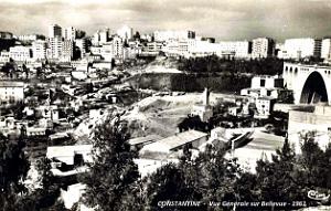 Constantine - Vue Generale sur Bellevue - 1961